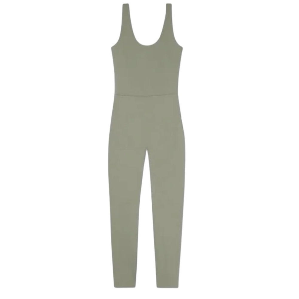 Girlfriend Collective Agave Scoop Unitard Medium